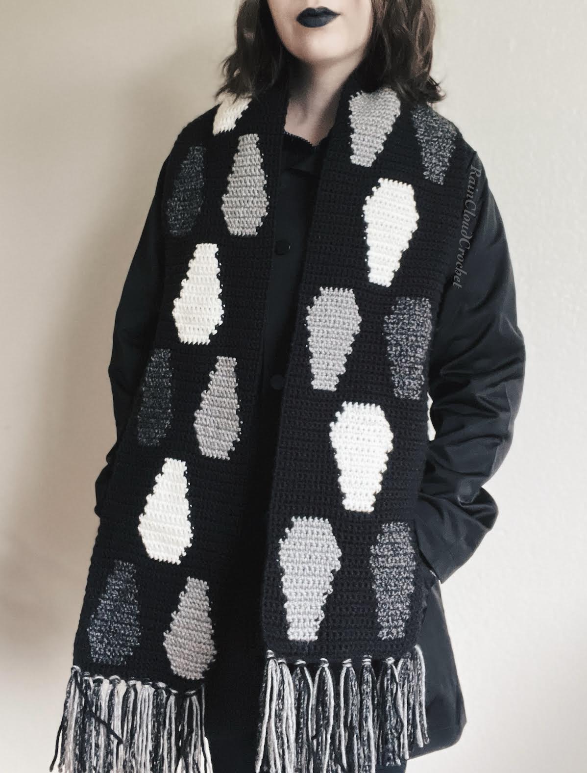 6ft Under Scarf Crochet Pattern