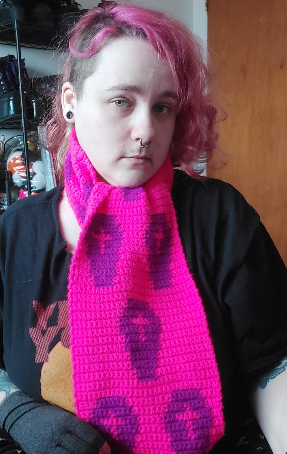 6ft Under Scarf Crochet Pattern