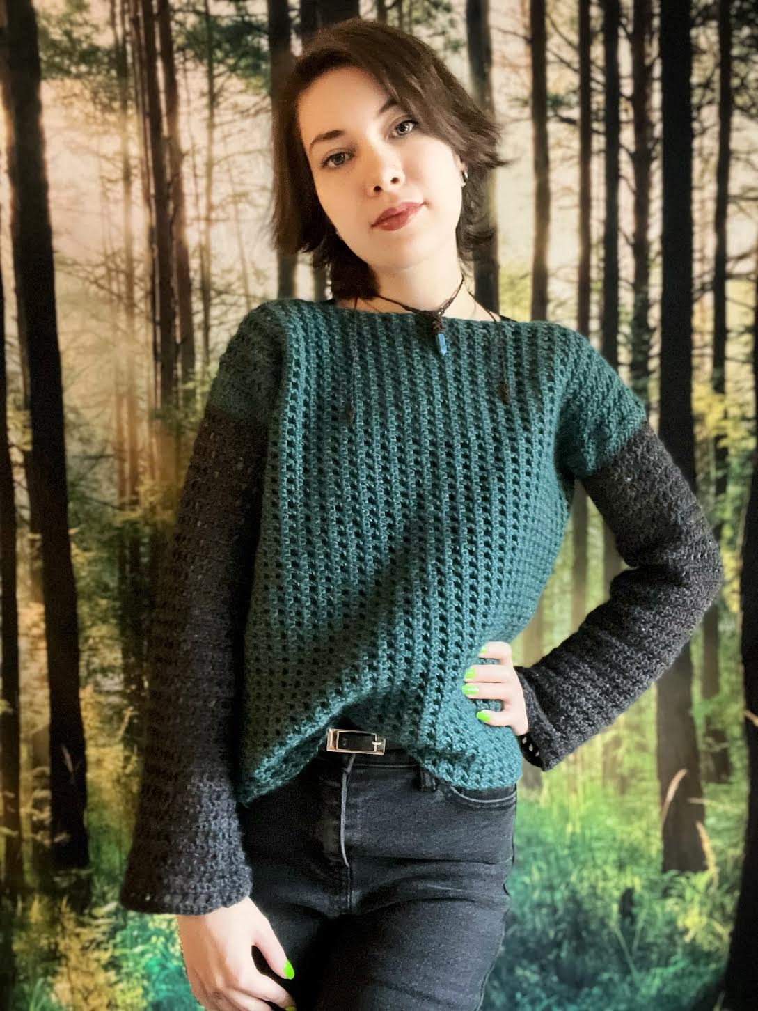 The Void Pullover PDF Crochet Pattern