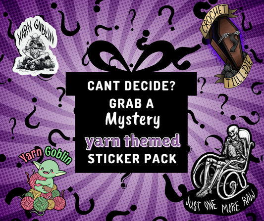 Mystery Sticker Pack (3 random stickers)