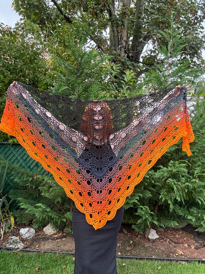 MADE TO ORDER "Virus Shawls"