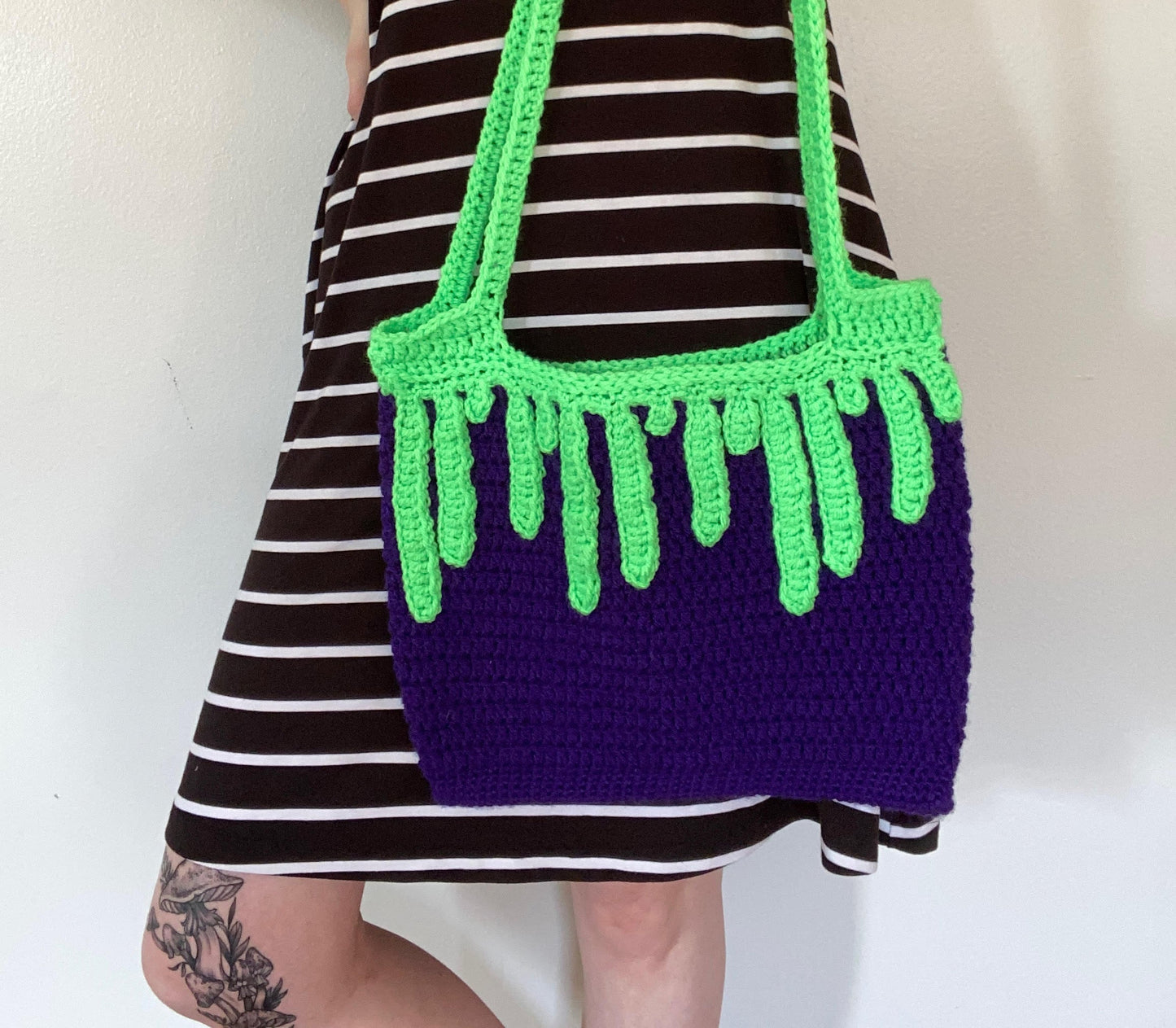 Spooky Slime Tote Bag Pattern