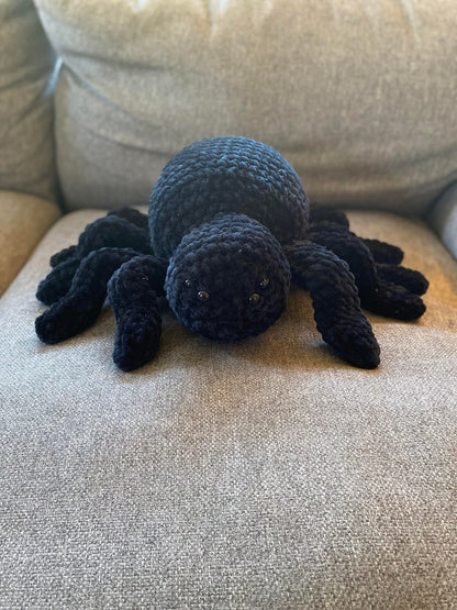 Giant Spider Pillow PDF Crochet Pattern