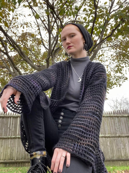 The Void Cardigan PDF Crochet Pattern